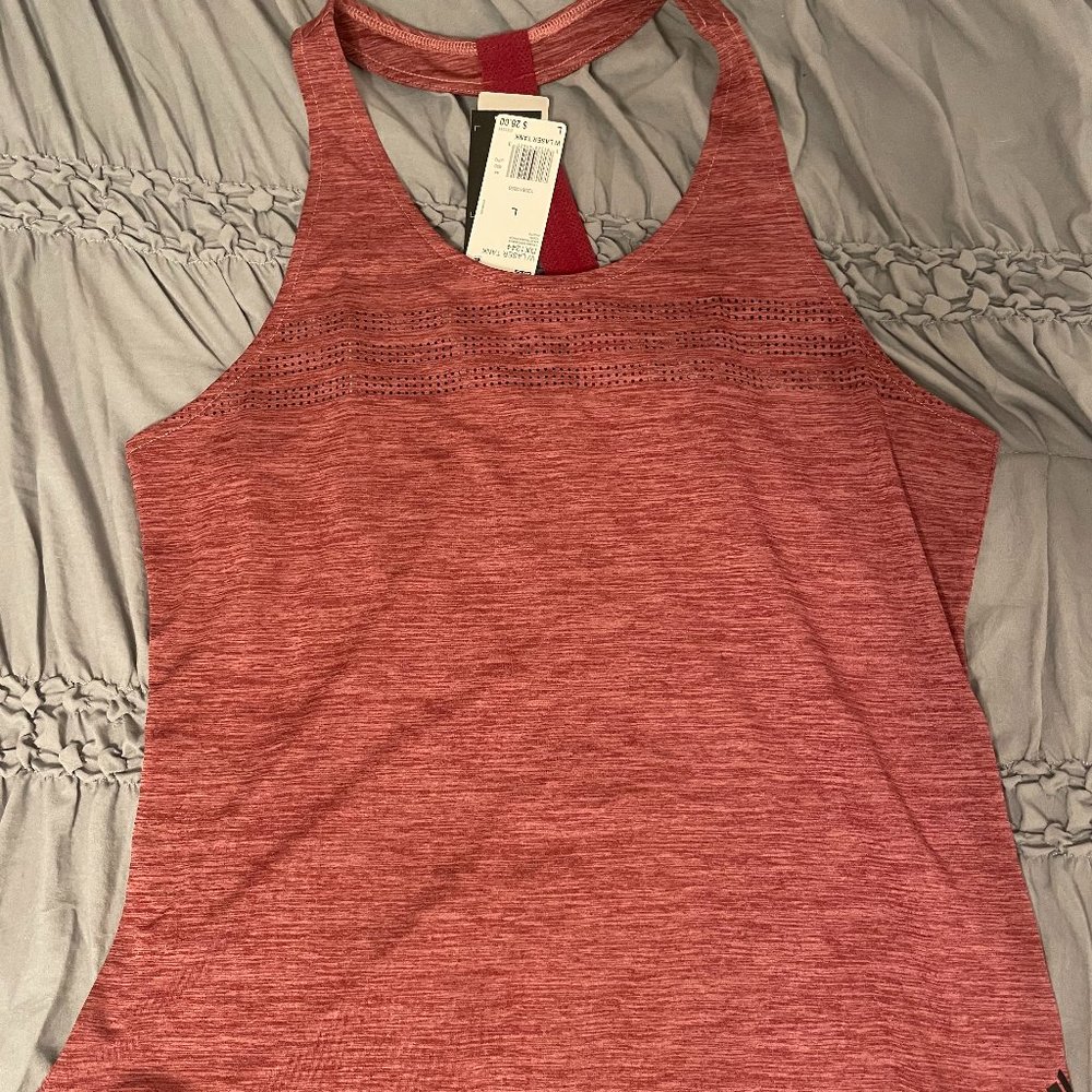 BRAND NEW Adidas Red Workout Tank Top, Large